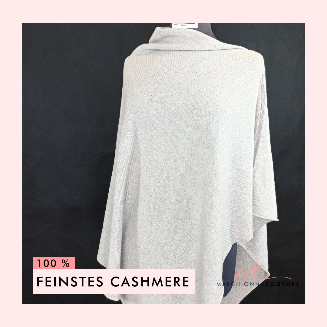 In 2025 cashmere poncho