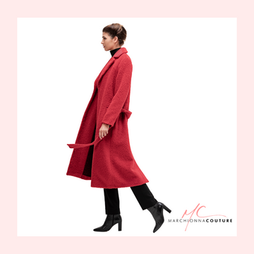 Luxuriöser Damen-Mantel aus Baby Alpaca