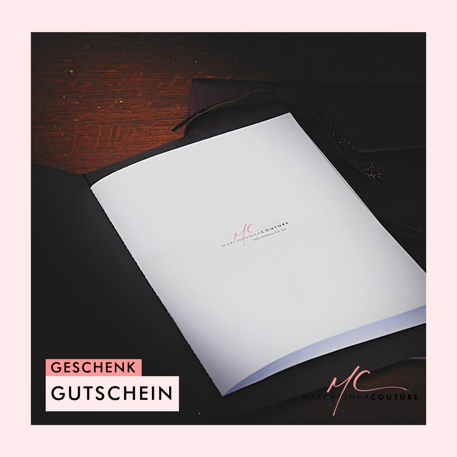 Individuelle Geschenkkarte mit Fashion-Illustration