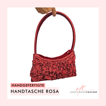 Handgefertigte  Handtasche Rosa